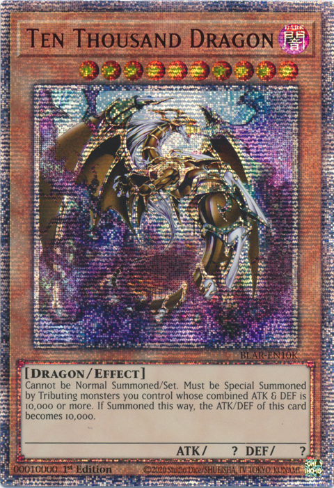 Ten Thousand Dragon [BLAR-EN10K] 10000 Secret Rare | Game Master's Emporium (The New GME)
