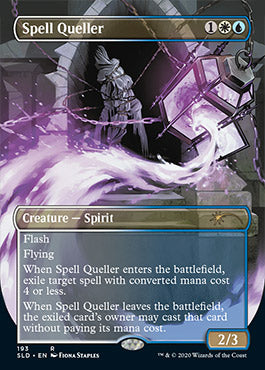 Spell Queller (Borderless) [Secret Lair Drop Series] | Game Master's Emporium (The New GME)