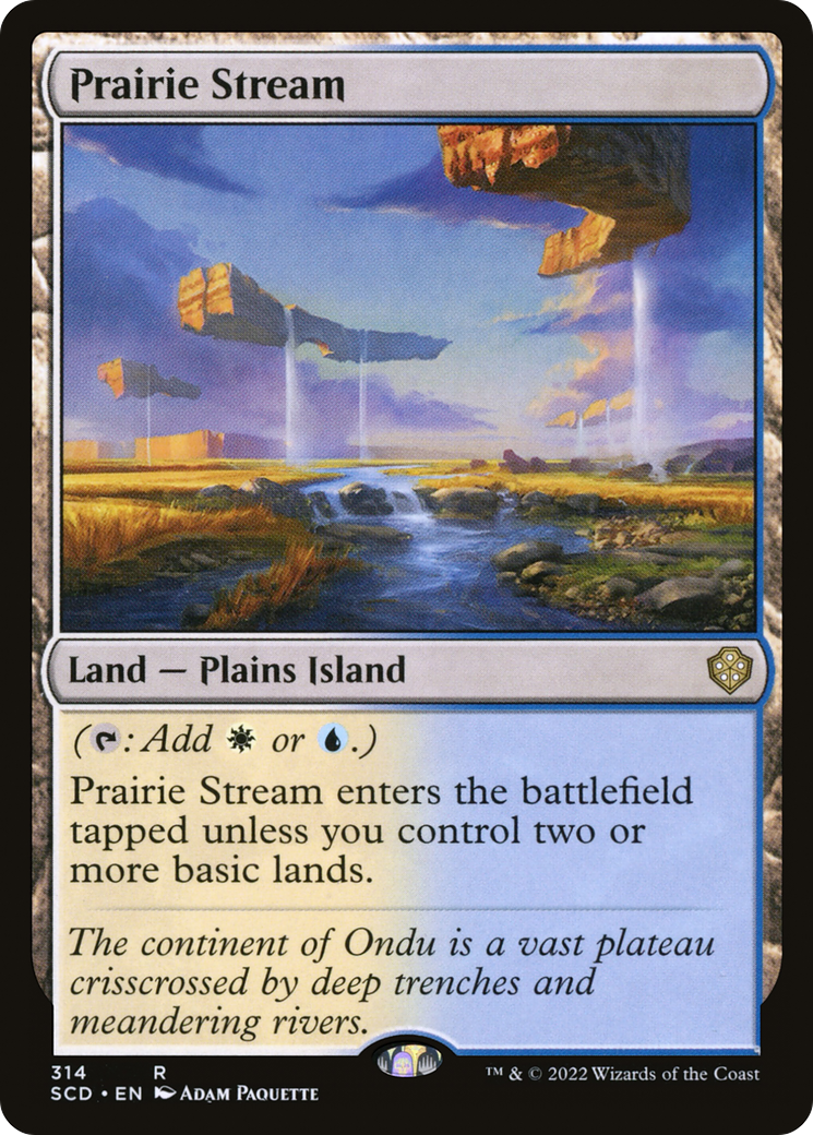 Prairie Stream [Starter Commander Decks] | Game Master's Emporium (The New GME)