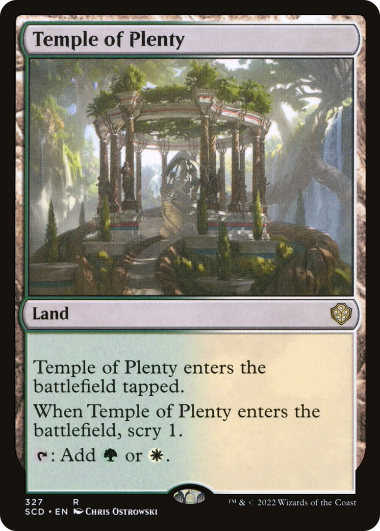 Temple of Plenty [Starter Commander Decks] | Game Master's Emporium (The New GME)