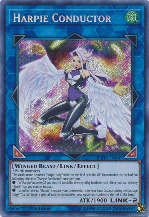 Harpie Conductor [BLHR-EN047] Secret Rare | Game Master's Emporium (The New GME)