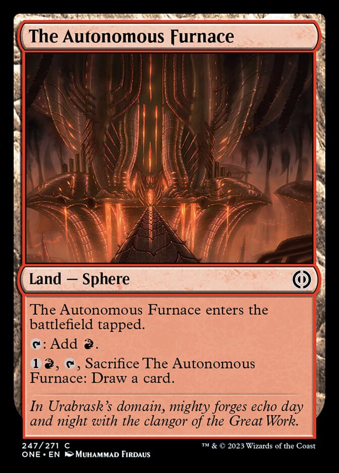 The Autonomous Furnace [Phyrexia: All Will Be One] | Game Master's Emporium (The New GME)