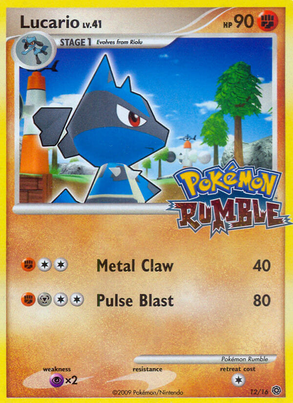 Lucario (12/16) [Pokémon Rumble] | Game Master's Emporium (The New GME)