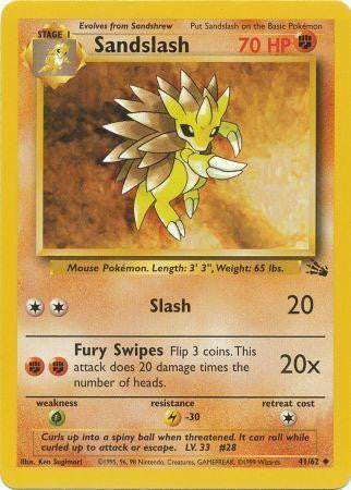 Sandslash (41/62) [Fossil Unlimited] | Game Master's Emporium (The New GME)