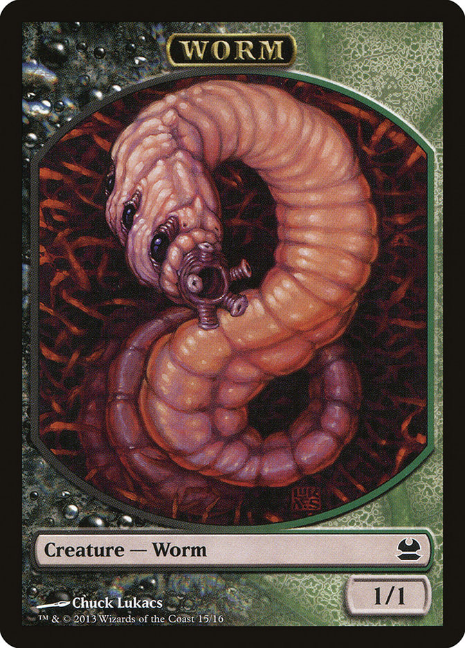 Worm Token [Modern Masters Tokens] | Game Master's Emporium (The New GME)