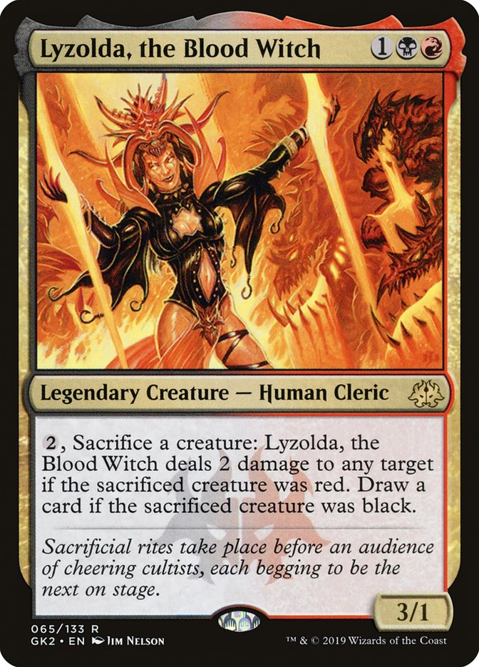 Lyzolda, the Blood Witch [Ravnica Allegiance Guild Kit] | Game Master's Emporium (The New GME)