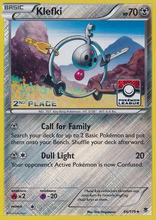 Klefki (66/119) (League Promo 2nd Place) [XY: Phantom Forces] | Game Master's Emporium (The New GME)