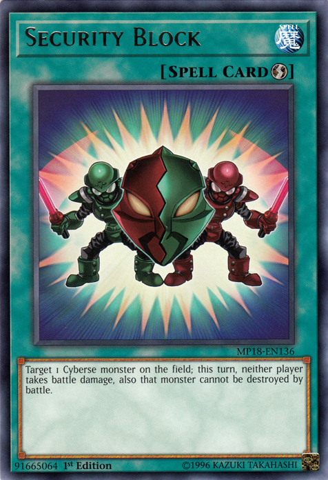 Security Block [MP18-EN136] Rare | Game Master's Emporium (The New GME)