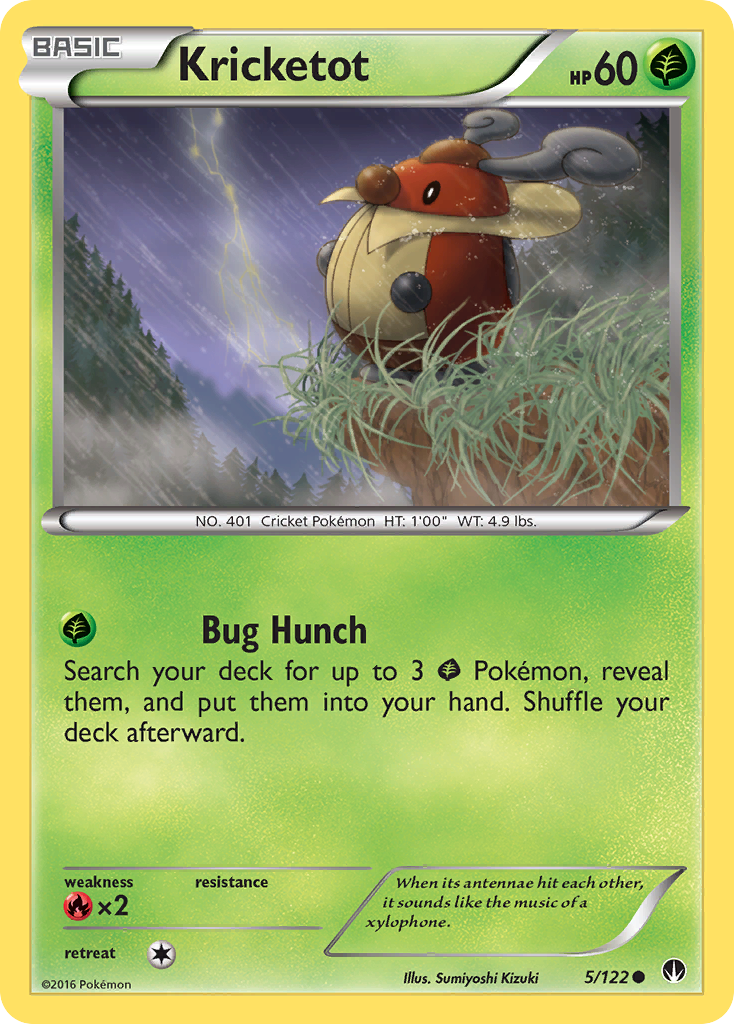 Kricketot (5/122) [XY: BREAKpoint] | Game Master's Emporium (The New GME)