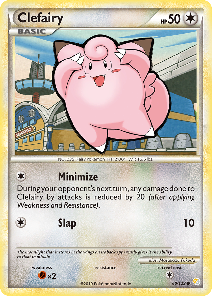 Clefairy (60/123) [HeartGold & SoulSilver: Base Set] | Game Master's Emporium (The New GME)