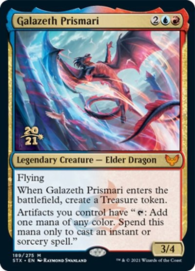 Galazeth Prismari [Strixhaven: School of Mages Prerelease Promos] | Game Master's Emporium (The New GME)