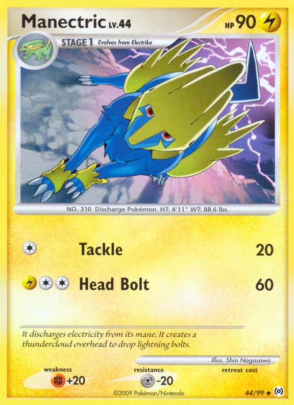 Manectric (44/99) [Platinum: Arceus] | Game Master's Emporium (The New GME)