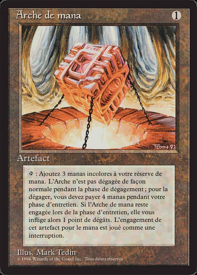 Mana Vault [Foreign Black Border] | Game Master's Emporium (The New GME)