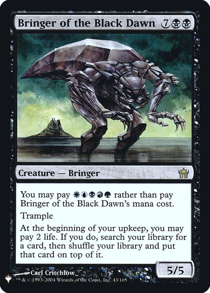 Bringer of the Black Dawn [Mystery Booster] | Game Master's Emporium (The New GME)