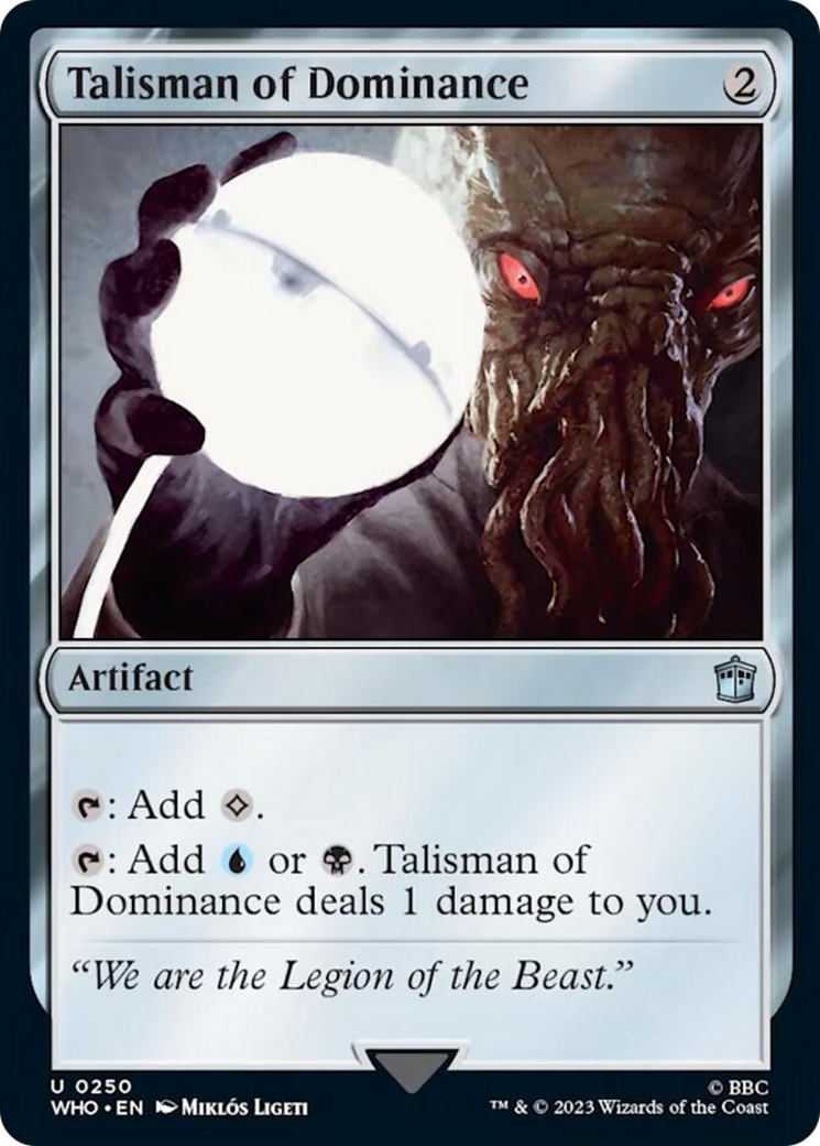 Talisman of Dominance [Doctor Who] | Game Master's Emporium (The New GME)