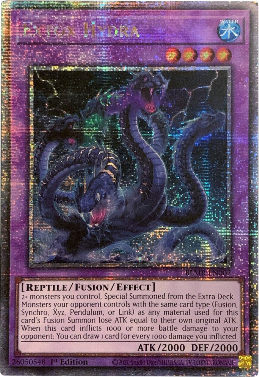 Extox Hydra [BLMR-EN007] Quarter Century Secret Rare | Game Master's Emporium (The New GME)