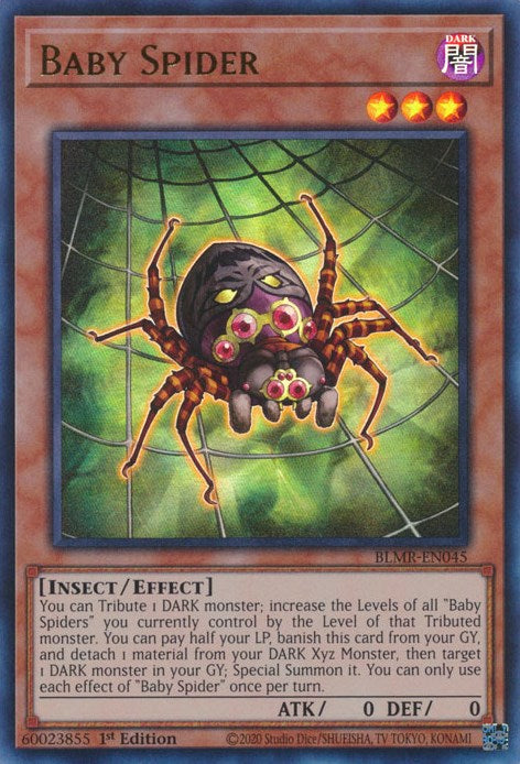 Baby Spider [BLMR-EN045] Ultra Rare | Game Master's Emporium (The New GME)