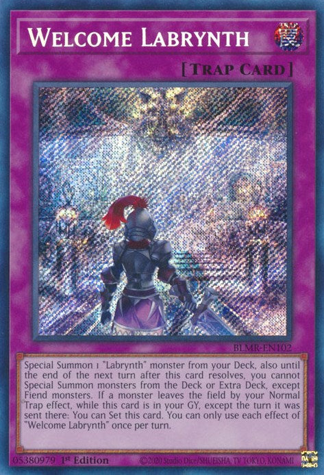 Welcome Labrynth [BLMR-EN102] Secret Rare | Game Master's Emporium (The New GME)