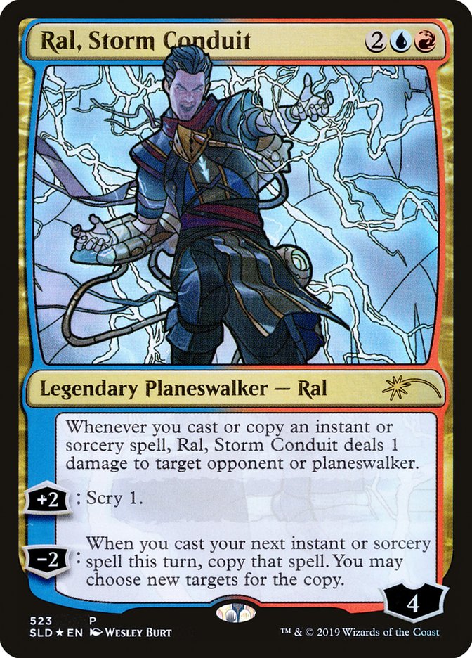 Ral, Storm Conduit (Stained Glass) [Secret Lair Drop Promos] | Game Master's Emporium (The New GME)