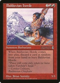 Balduvian Horde (Oversized) [Oversize Cards] | Game Master's Emporium (The New GME)