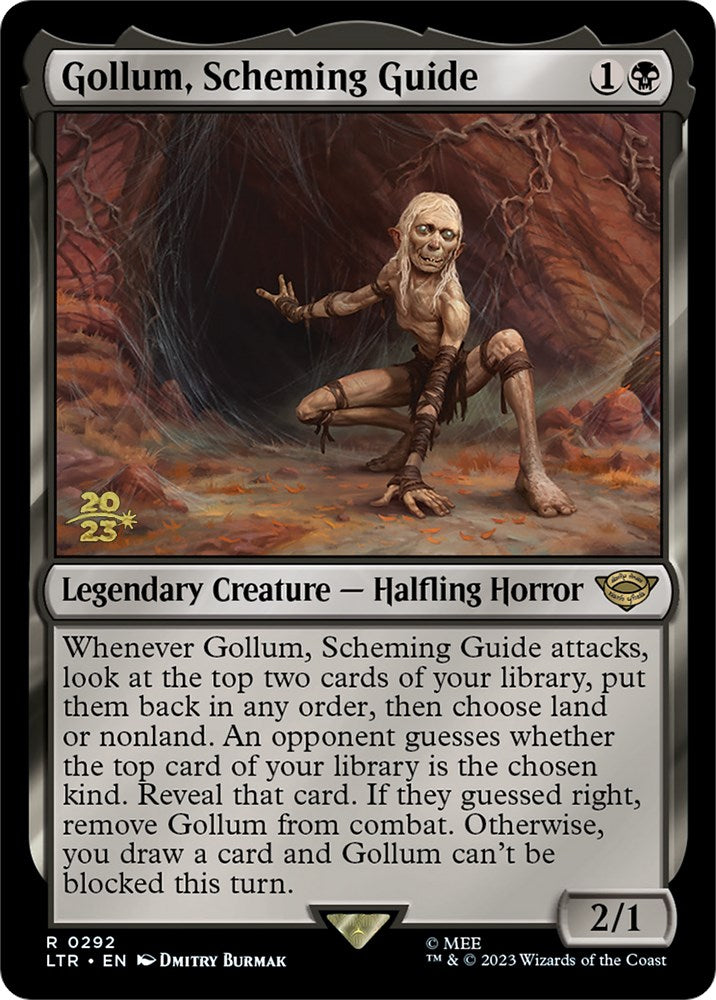 Gollum, Scheming Guide [The Lord of the Rings: Tales of Middle-Earth Prerelease Promos] | Game Master's Emporium (The New GME)