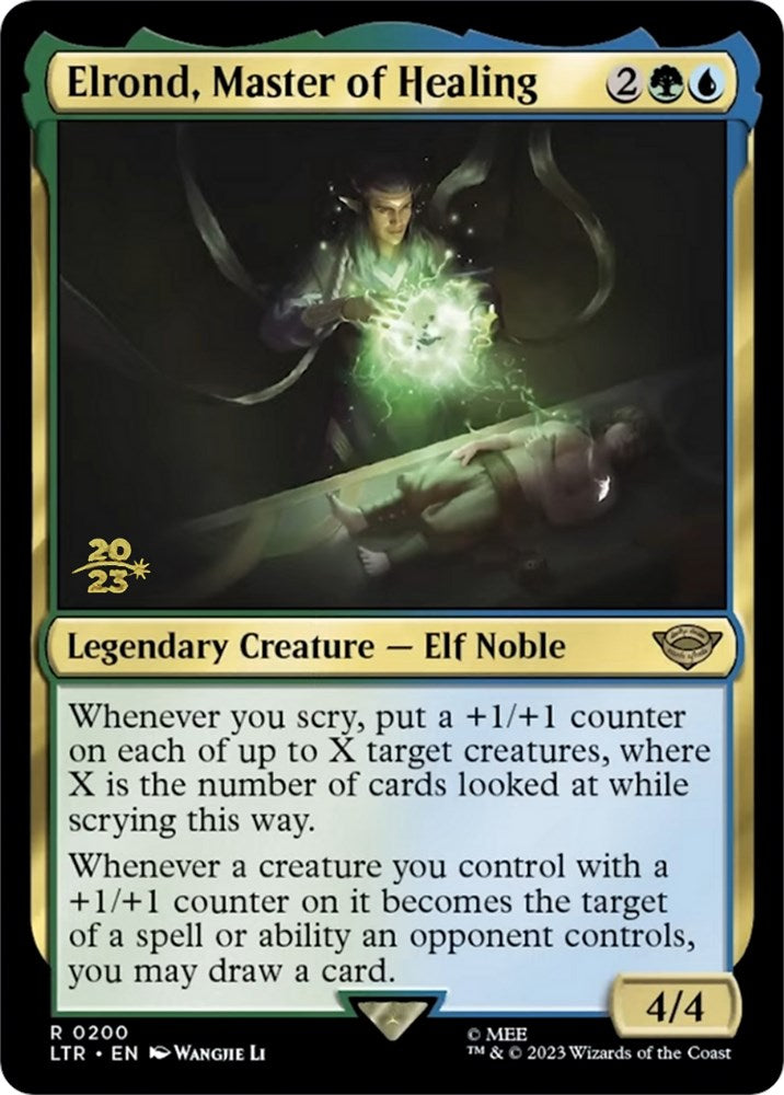 Elrond, Master of Healing [The Lord of the Rings: Tales of Middle-Earth Prerelease Promos] | Game Master's Emporium (The New GME)
