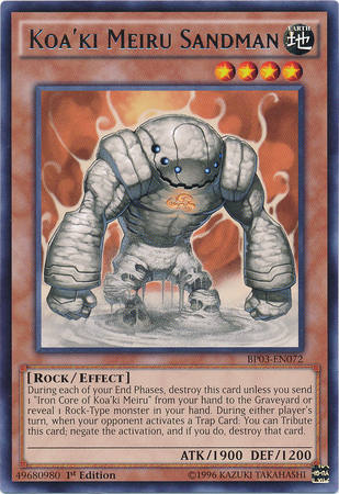 Koa'ki Meiru Sandman [BP03-EN072] Rare | Game Master's Emporium (The New GME)