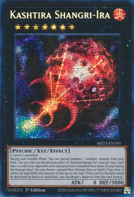 Kashtira Shangri-Ira [MP23-EN190] Prismatic Secret Rare | Game Master's Emporium (The New GME)