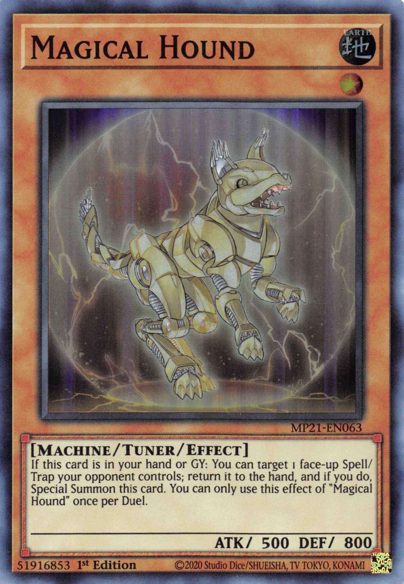 Magical Hound [MP21-EN063] Super Rare | Game Master's Emporium (The New GME)