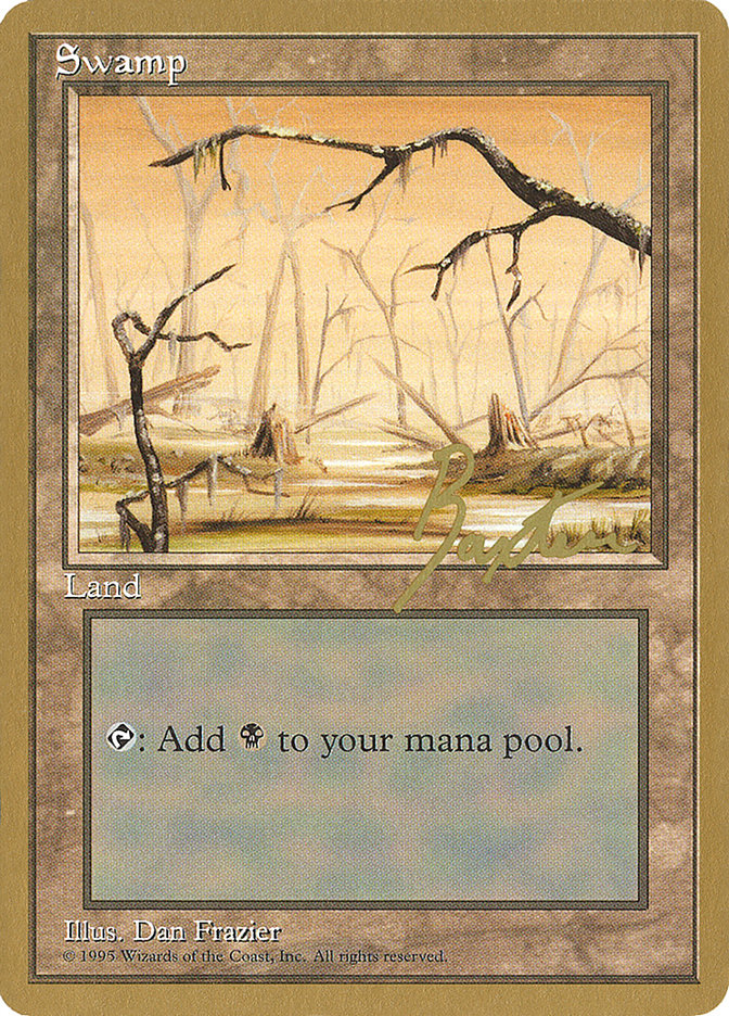 Swamp (gb370) (George Baxter) [Pro Tour Collector Set] | Game Master's Emporium (The New GME)