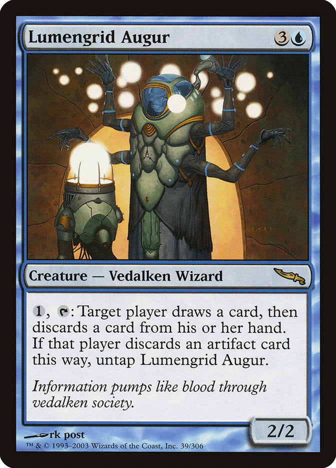 Lumengrid Augur [Mirrodin] | Game Master's Emporium (The New GME)