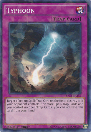 Typhoon [BP03-EN235] Shatterfoil Rare | Game Master's Emporium (The New GME)