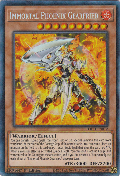 Immortal Phoenix Gearfried [TOCH-EN012] Collector's Rare | Game Master's Emporium (The New GME)