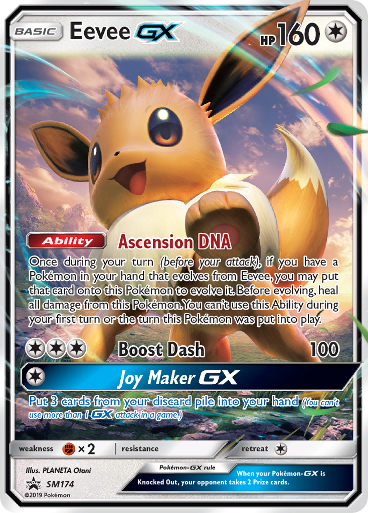 Eevee GX (SM174) [Sun & Moon: Black Star Promos] | Game Master's Emporium (The New GME)