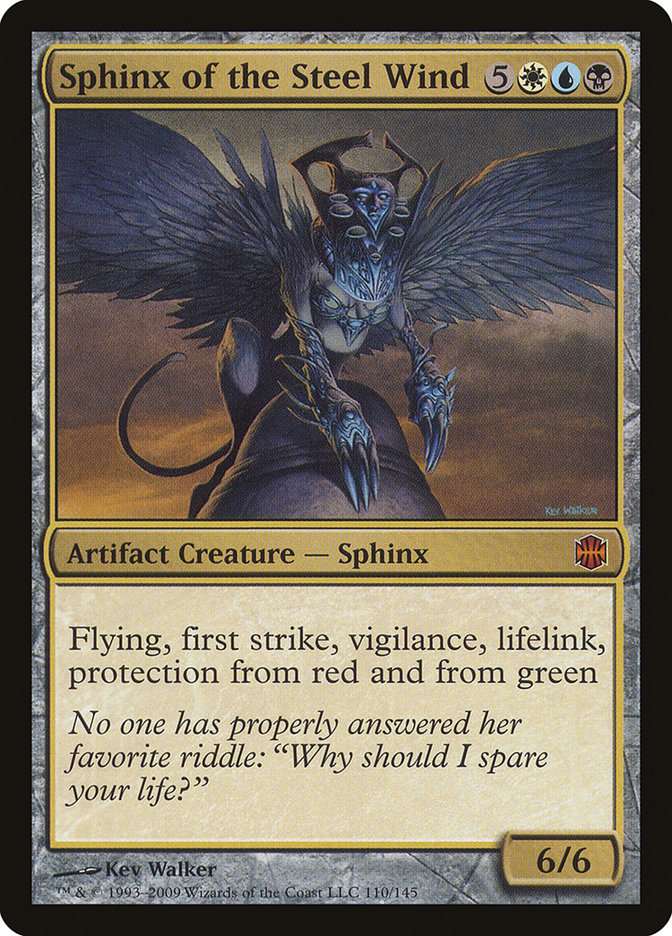 Sphinx of the Steel Wind [Alara Reborn] | Game Master's Emporium (The New GME)