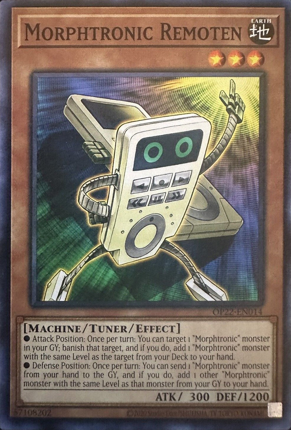 Morphtronic Remoten [OP22-EN014] Common | Game Master's Emporium (The New GME)