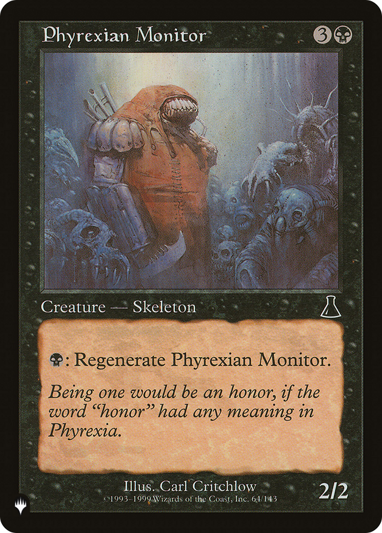 Phyrexian Monitor [The List] | Game Master's Emporium (The New GME)