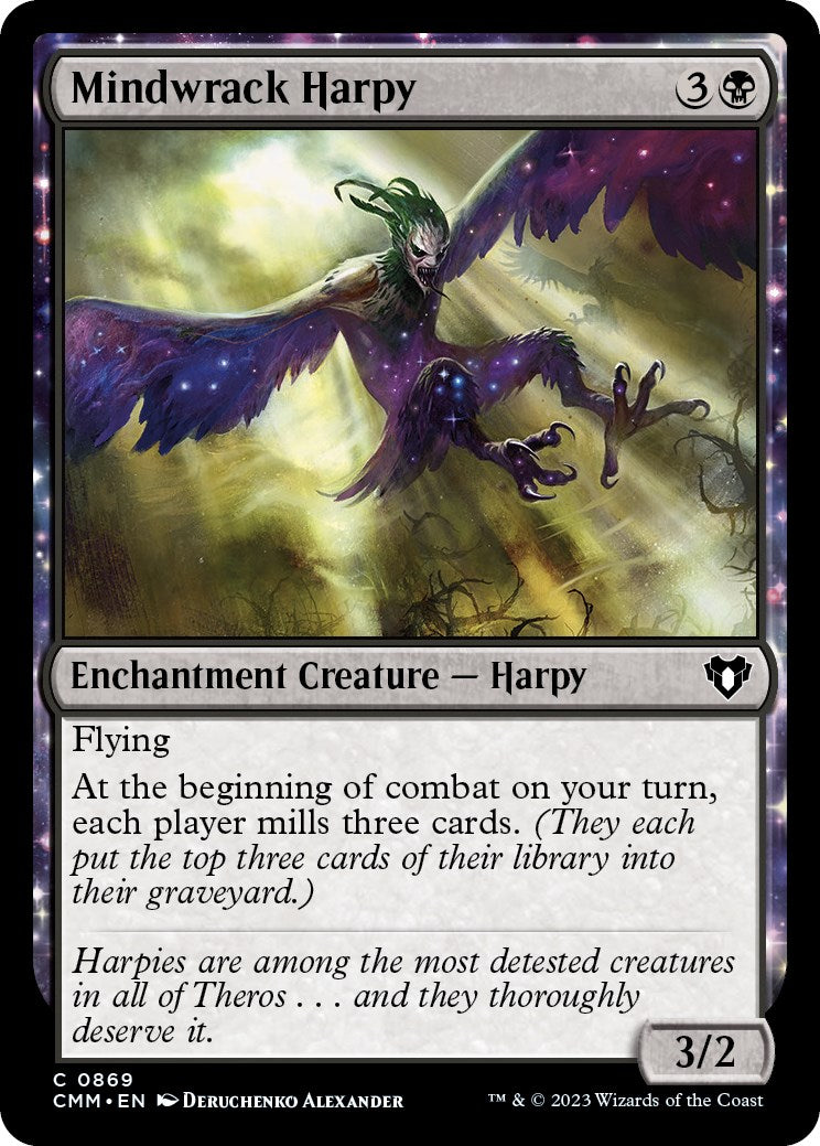 Mindwrack Harpy [Commander Masters] | Game Master's Emporium (The New GME)