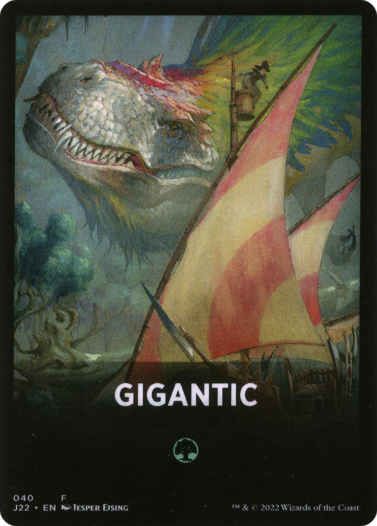 Gigantic Theme Card [Jumpstart 2022 Front Cards] | Game Master's Emporium (The New GME)