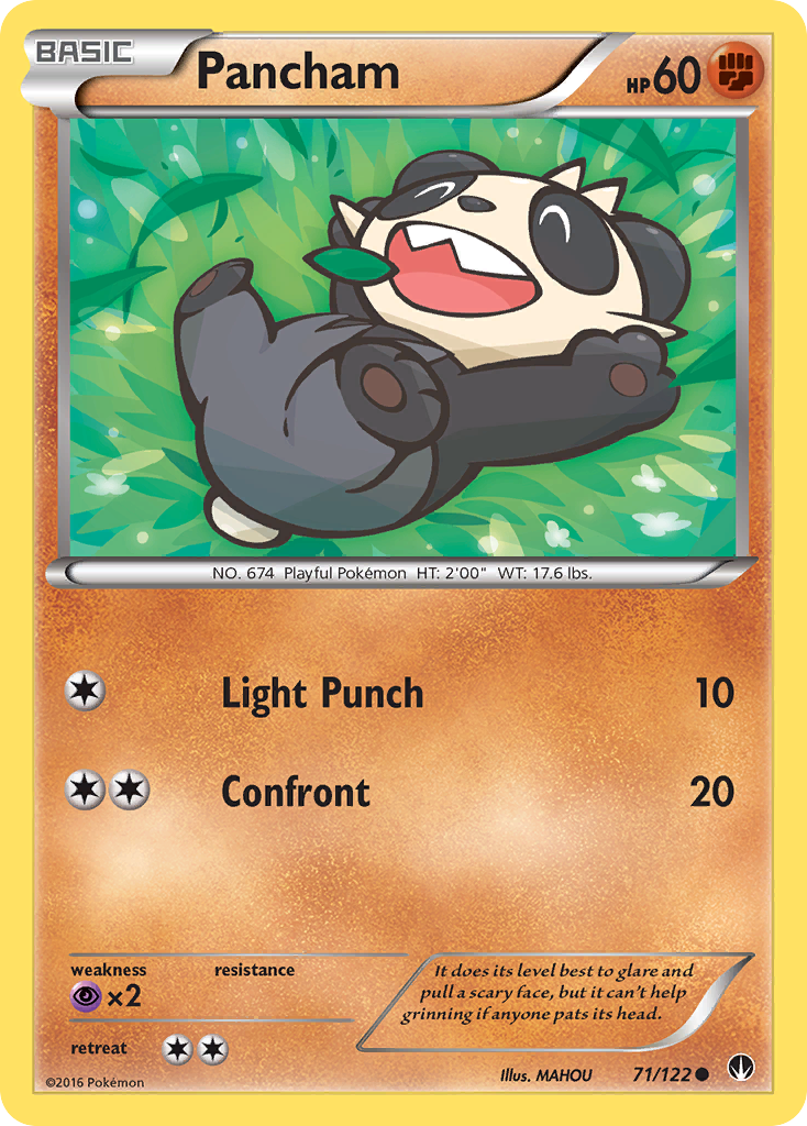 Pancham (71/122) [XY: BREAKpoint] | Game Master's Emporium (The New GME)