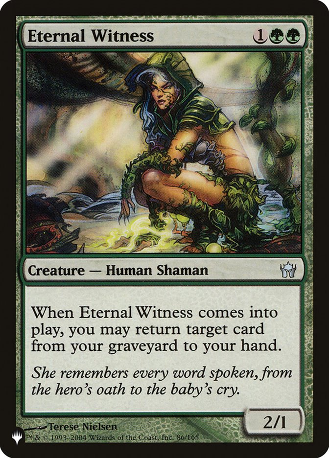 Eternal Witness [The List] | Game Master's Emporium (The New GME)