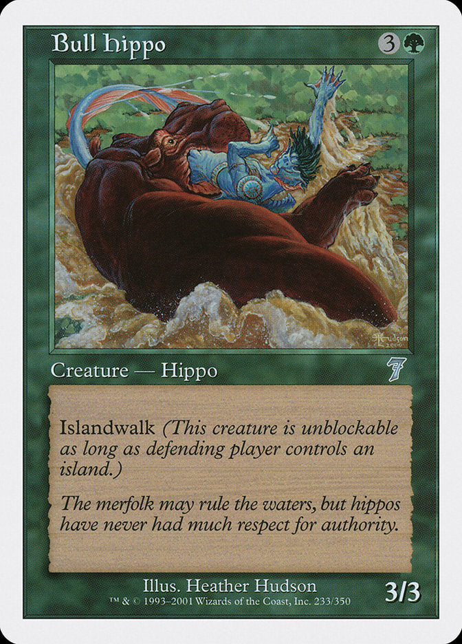 Bull Hippo [Seventh Edition] | Game Master's Emporium (The New GME)