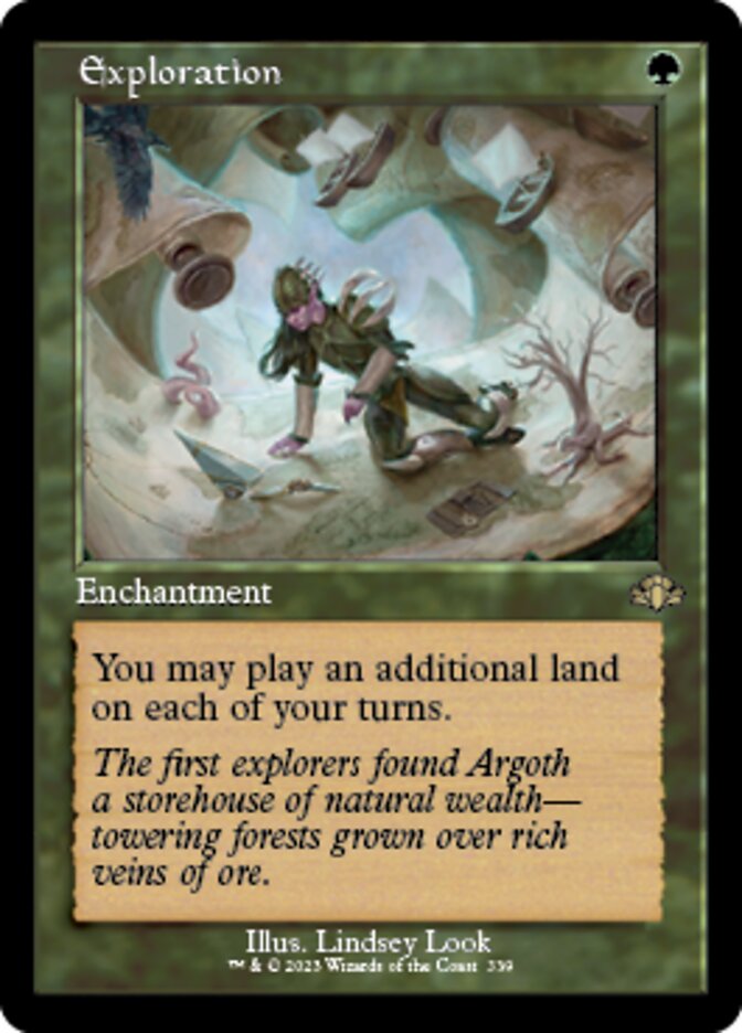 Exploration (Retro) [Dominaria Remastered] | Game Master's Emporium (The New GME)