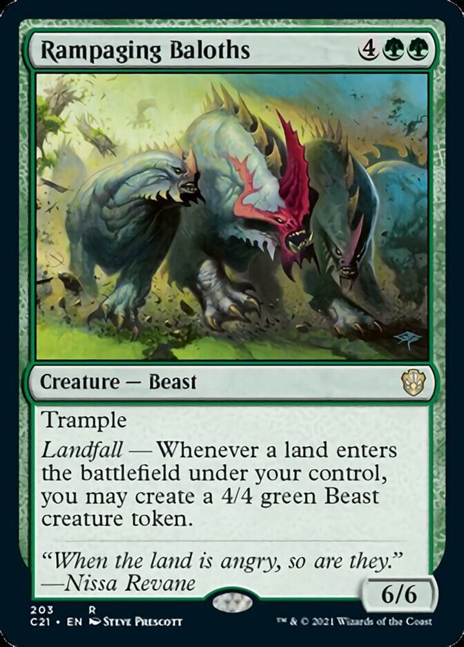 Rampaging Baloths [Commander 2021] | Game Master's Emporium (The New GME)