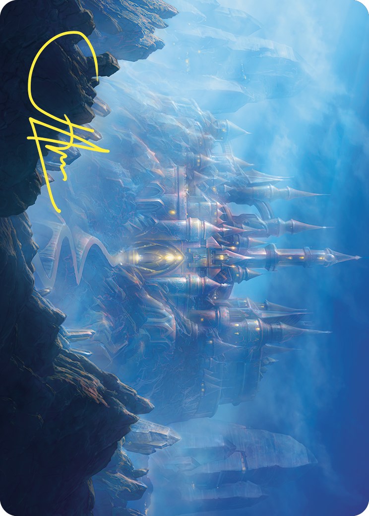 Opal Palace Art Card (Gold-Stamped Signature) [Commander Masters Art Series] | Game Master's Emporium (The New GME)