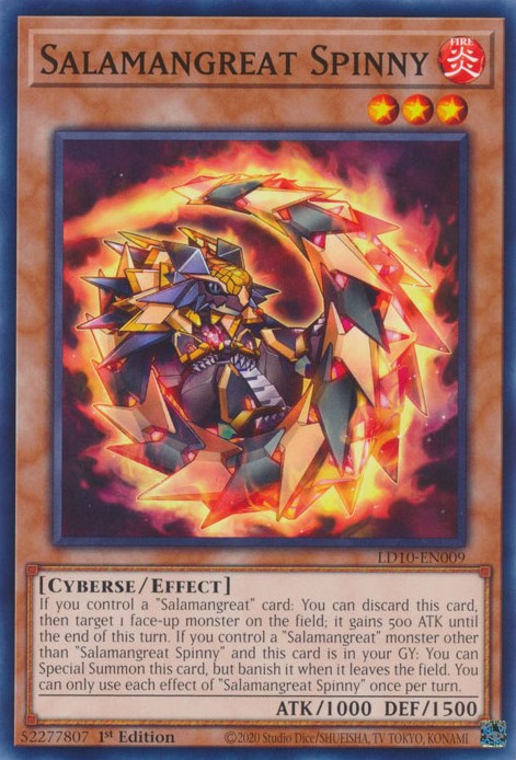 Salamangreat Spinny [LD10-EN009] Common | Game Master's Emporium (The New GME)