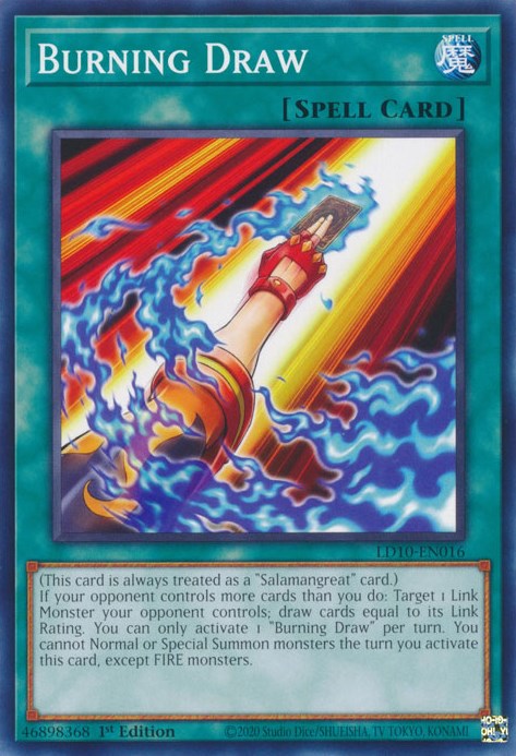 Burning Draw [LD10-EN016] Common | Game Master's Emporium (The New GME)