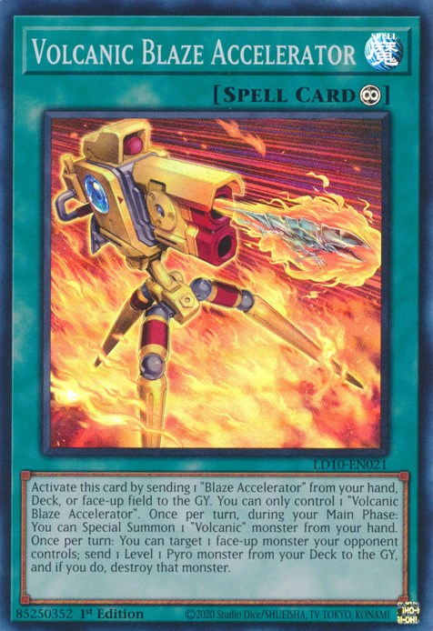 Volcanic Blaze Accelerator [LD10-EN021] Super Rare | Game Master's Emporium (The New GME)