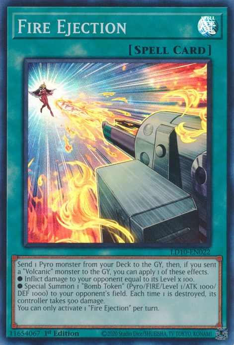 Fire Ejection [LD10-EN022] Super Rare | Game Master's Emporium (The New GME)