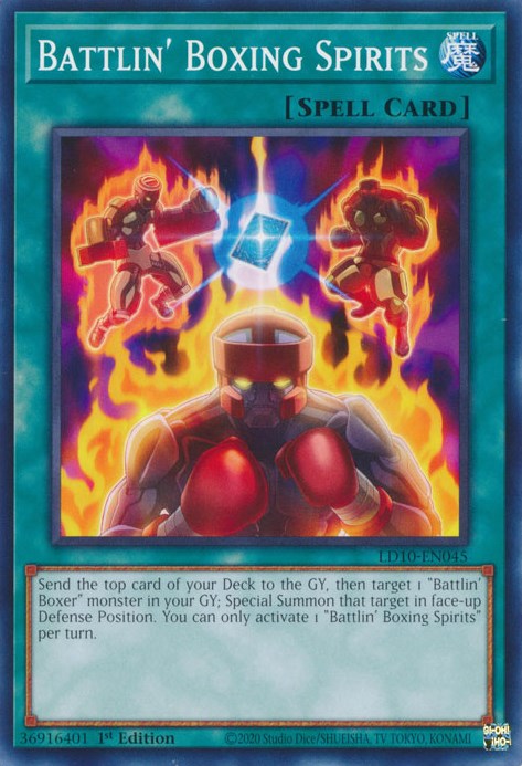 Battlin' Boxing Spirits [LD10-EN045] Common | Game Master's Emporium (The New GME)